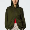 Active Knit Zipper Detailed Track Jacket