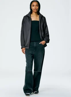 Active Knit Zipper Detailed Track Jacket