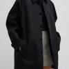 Bonded Luxe Twill Carcoat