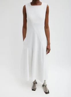 Boucle Knit Sculpted Dress