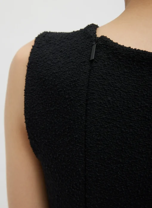 Boucle Knit Sculpted Dress
