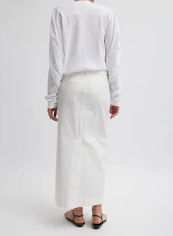 Chino Maxi Skirt