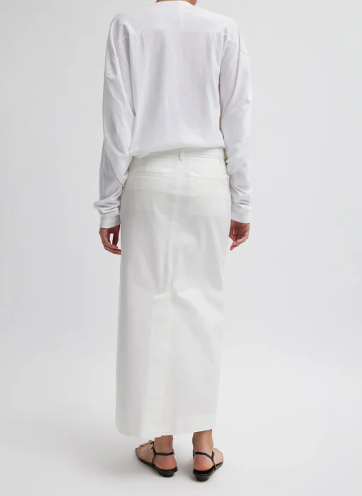 Chino Maxi Skirt