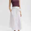 Cotton Criss Cross Cropped Sleeveless Sweater