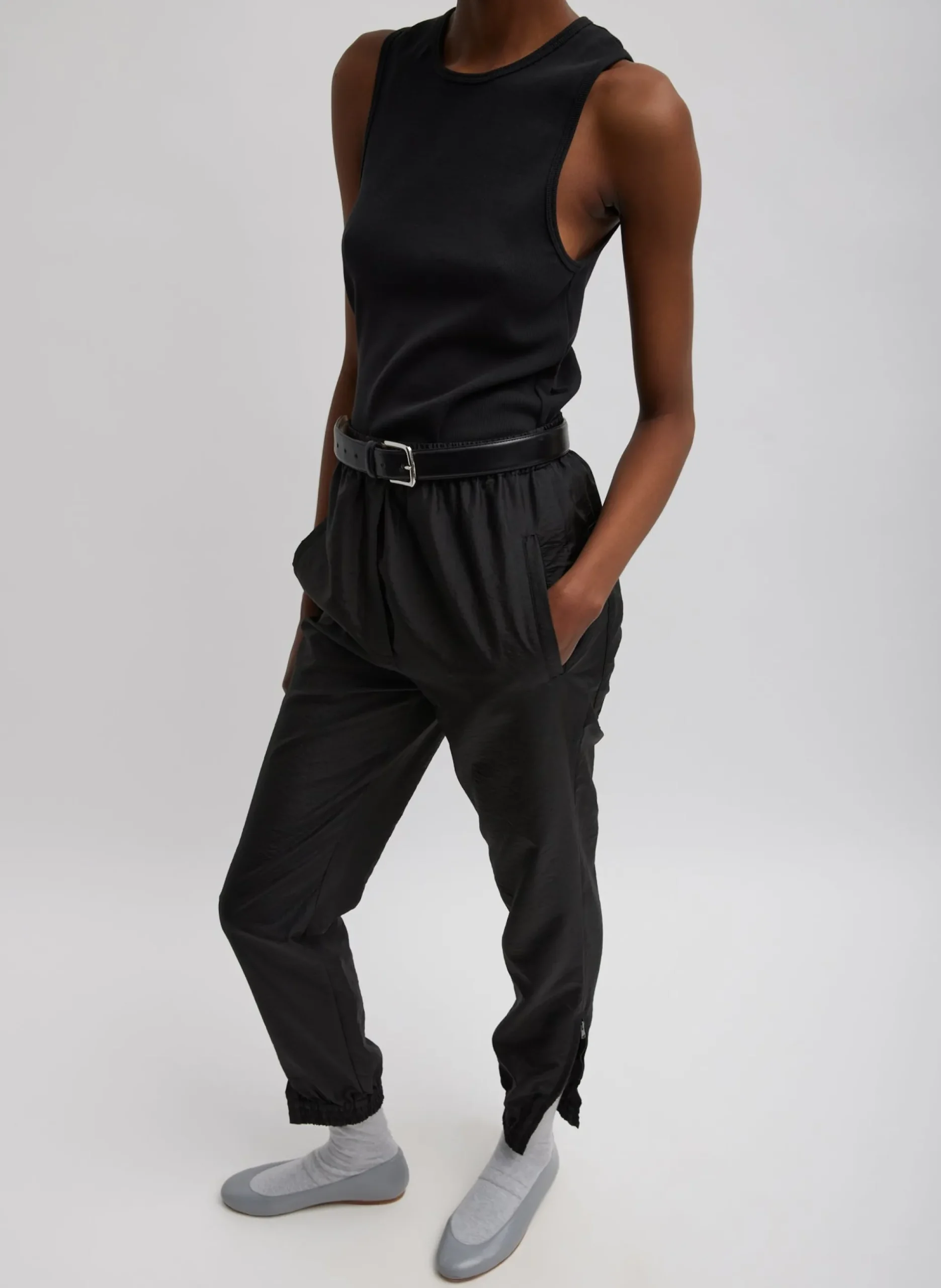 Crispy Nylon Kat Jogger