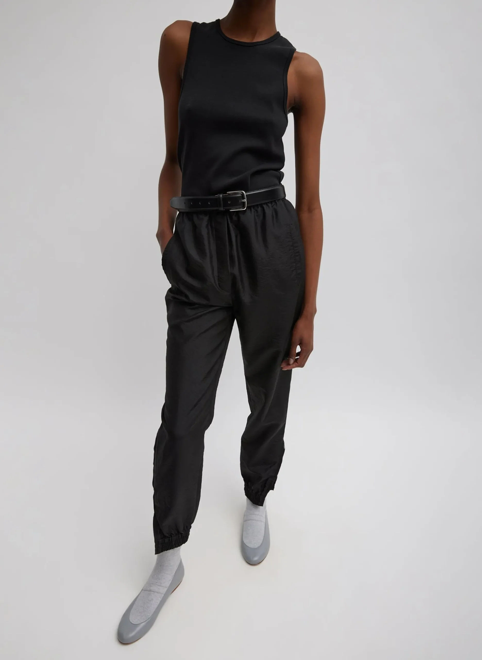 Crispy Nylon Kat Jogger