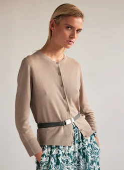 Crispy Sweater Shrunken Cardigan