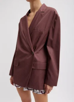 Drapey Suiting Liam Blazer