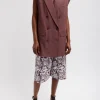 Drapey Suiting Oversized Double Breasted Vest