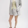 Drapey Suiting Pull On Short