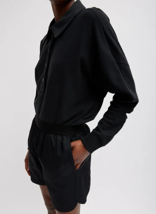 Drapey Suiting Pull On Short