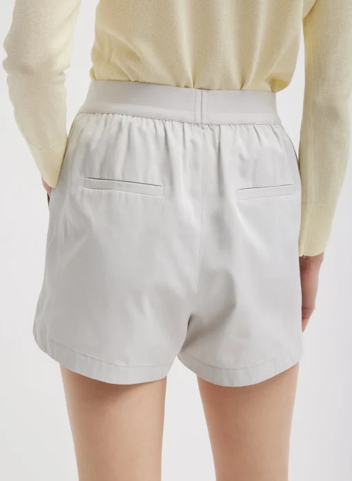 Drapey Suiting Pull On Short