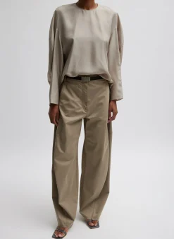 Garment Dyed Silky Cotton Sid Chino Pant