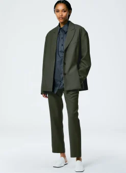 Grain De Poudre Liam Blazer With Slit Zipper Detail