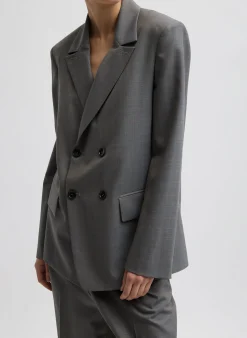 Grant Suiting Double Breasted Blazer