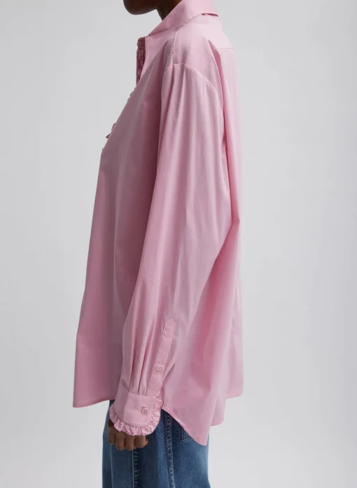 Light Weight Cotton Nylon Easy Tuxedo Shirt