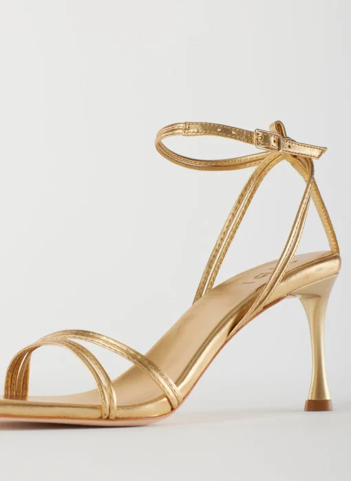 Metallic Nappa Guy Sandal