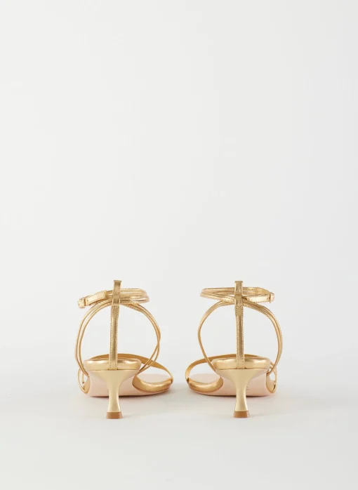 Metallic Nappa Harper Sandal