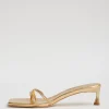Metallic Nappa Jim Sandal