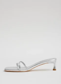 Metallic Nappa Jim Sandal