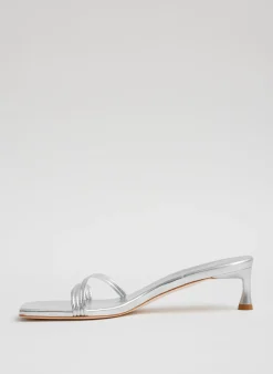 Metallic Nappa Jim Sandal