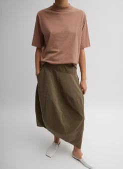 Mock Neck Unisex T-Shirt