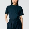 Mock Neck Unisex T-Shirt