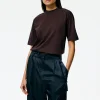 Mock Neck Unisex T-Shirt