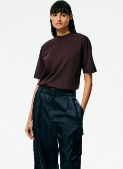 Mock Neck Unisex T-Shirt