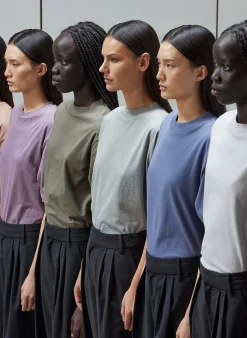 Mock Neck Unisex T-Shirt