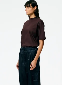 Mock Neck Unisex T-Shirt