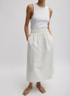 Nylon Pull On Full Skirt