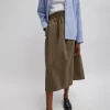 Nylon Pull On Full Skirt