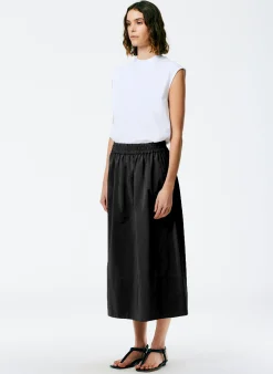 Nylon Pull On Full Skirt