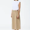 Nylon Pull On Full Skirt