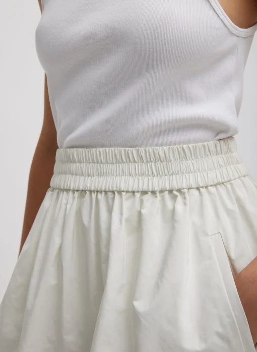 Nylon Pull On Full Skirt