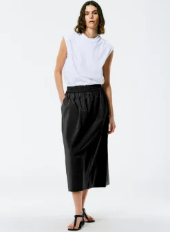 Nylon Pull On Full Skirt