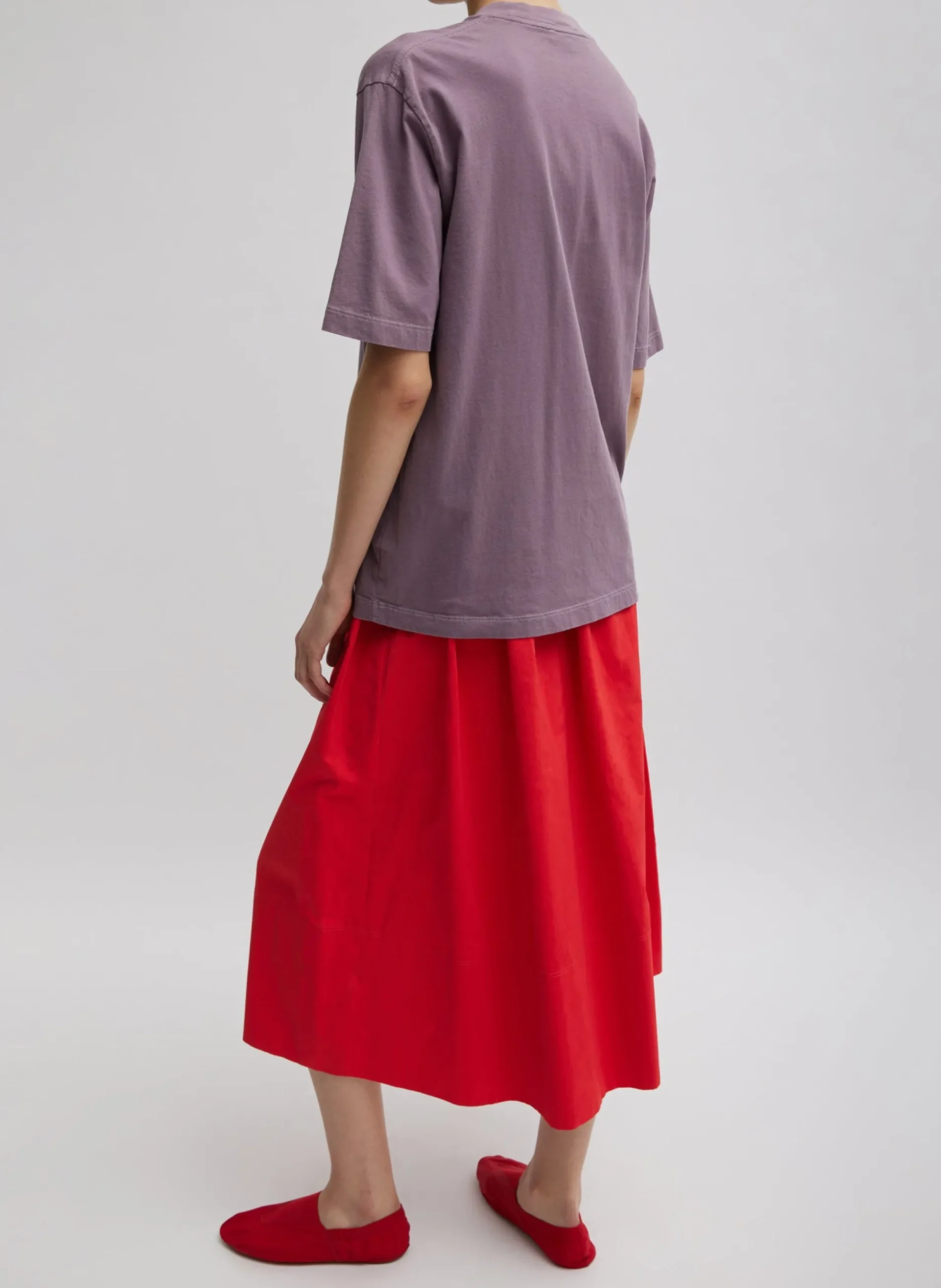 Nylon Pull On Full Skirt