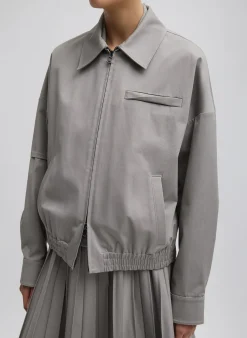 Oliver Cotton Stretch Tricotine Bomber