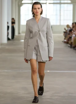 Oliver Cotton Stretch Tricotine Sculpted Blazer