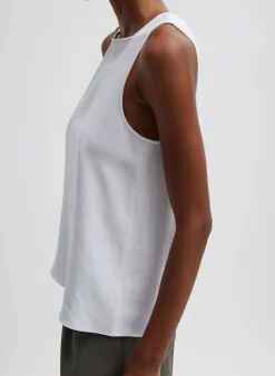 Pebble Sable Square Neck Cross Back Tank