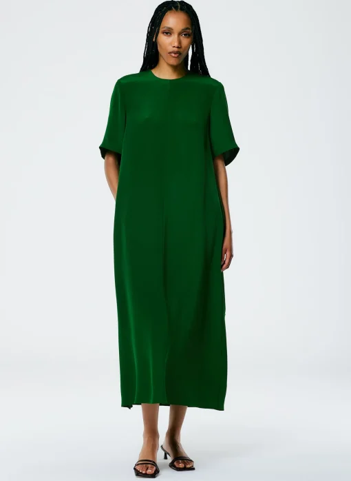 4 Ply Silk T-Shirt Dress