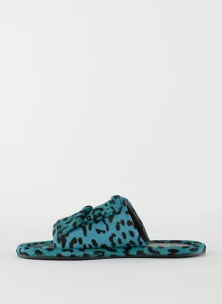 Pony Hair Calf Print Beryen Sandal
