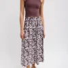 Recycled Nylon Batik Full Skirt