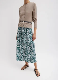 Recycled Nylon Batik Full Skirt