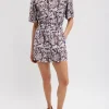 Recycled Nylon Batik Pull On Shorts