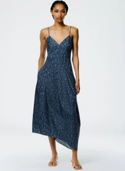 Recycled Sporty Nylon Cheetah Cami Dress