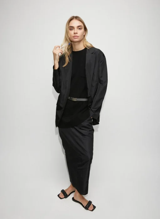 Silk Nylon Liam Blazer