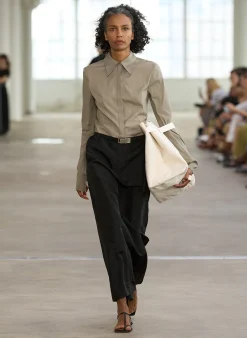 Silk Nylon Maxi Skirt
