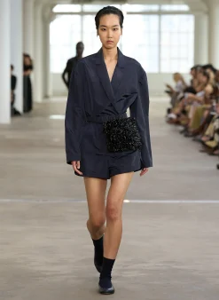 Silk Nylon Pull On Shorts